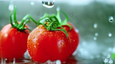 蔬菜水果特写广告番茄西红柿新鲜